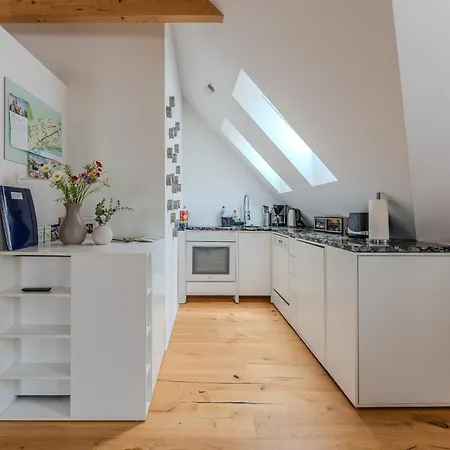 Danube Living Collection - Dachsberggasse - 90qm Altstadt-loft Mit Stadtblick Apartment *
