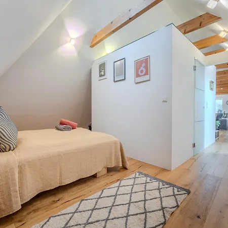 Apartment Danube Living Collection - Dachsberggasse - 90qm Altstadt-loft Mit Stadtblick