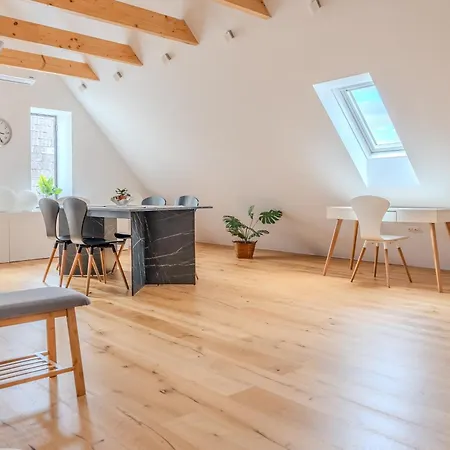 Danube Living Collection - Dachsberggasse - 90qm Altstadt-loft Mit Stadtblick Apartmán Kremže