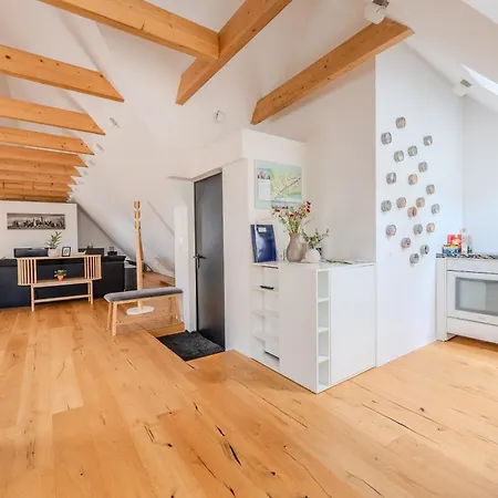 Danube Living Collection - Dachsberggasse - 90qm Altstadt-loft Mit Stadtblick *