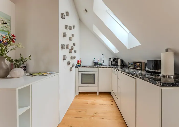 Danube Living Collection - Dachsberggasse - 90qm Altstadt-loft Mit Stadtblick