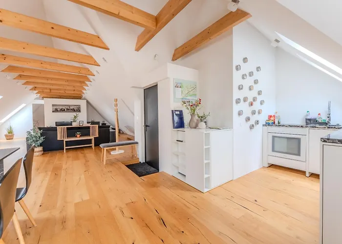 Danube Living Collection - Dachsberggasse - 90qm Altstadt-loft Mit Stadtblick *