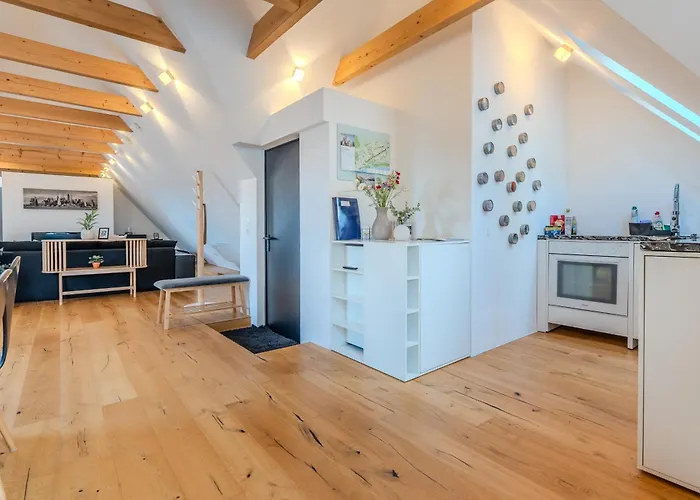 Danube Living Collection - Dachsberggasse - 90qm Altstadt-loft Mit Stadtblick *